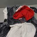 vavalad Adult Shark Onesie Pajamas Unisex Cosplay Costume Women and Men XL