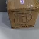 Chefman Electric Kettle with Temperature Control, 5 Presets LED Indicator Lights, Removable Tea Infuser, Glass Tea Kettle & Hot Water Boiler, 360 Swivel Base, BPA Free, Stainless Steel, 1.8 Liters