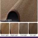 DEXI Indoor Door Mat for Entryway, 24x36 Inside Entry Mats Non Slip, Washable Low Profile Front Entrance Doormat Dirt Trapper for House Floor Patio Backdoor, Beige