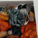 Ling's Moment 2pcs Homecoming Wedding Wrist/Shoulder Corsage Artificial Flower, Girl/Mother Prom Corsage Wristlet Dcor, etc. Dark Teal Orange