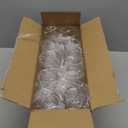 Reli. 12oz. Disposable Glasses Gold-Rim (20 Pack) Stemless Crystal Clear | Reusable & Recyclable BPA-Free Food-Grade Plastic | Shatterproof Party Cups for Juices, Cocktails, Whiskey Any Occasion