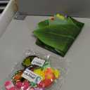 PHOGARY 7 Pack Hawaiian Flower Leaf Hula Skirt Costume Accessory Kit for Hawaii Luau Party (Colorful)