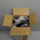 1 Inch Black Curtain Rods for Windows, Heavy Duty, 72 to 144 Inch, Standard Decorative Window Curtain Rod Set with Brackets for Bathroom, Kitchen, Bedroom, Black