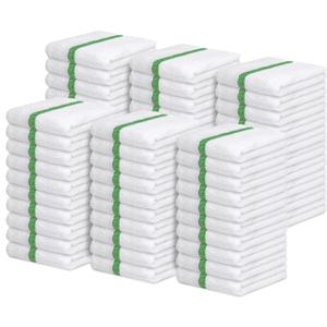Avalon Towels Terry Bar Mop Towels (Value Pack of 60) Size 16"x19" – Absorbent and Durable, Multipurpose Cleaning Rags, Cotton Cleaning Cloths, Terry Cloth Rags, Reusable Shop Rag