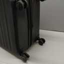 Amazon Basics 30" Hardside Large Checked Luggage, Hardshell Suitcase With Four Multi-directional Wheels, Expandable For Up to 15% More Space, Scratch-Resistant Shell, Black