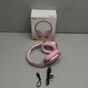 Wentronic Y01 Wireless Noise Canceling Headphones Bluetooth 5.3 Over Ear Headphones with Microphone, Hi-Res Audio, 48H Playtime, Foldable Comfortable Earpads, Compatible with iOS, Android, PC, Pink