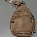 CLUCI Small Sling Bag for Women, Vegan Leather Fanny Pack Crossbody Bags for Women, Chest Bag With Guitar Strap