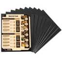 2 x MAOPINER 10PCS 8.5"x11" Menu Cover,Single Restaurant Menu Cover,Menu Holder