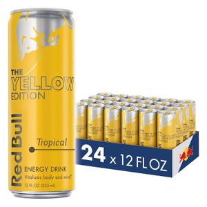 Red Bull Yellow Edition Energy Drink, 12 fl oz, BBD: 04-14-2027