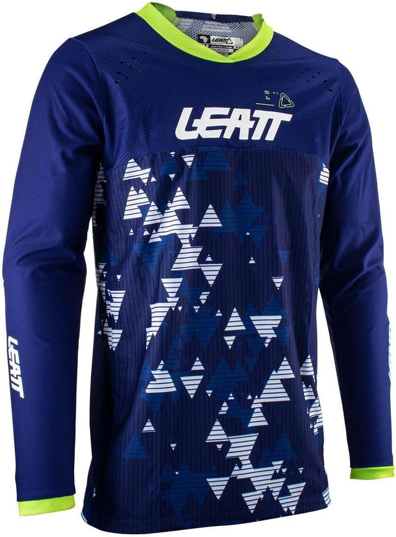 Leatt Moto 4.5 Enduro Jersey 2022 (Small, Blue)