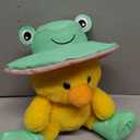 yellow plush chick wearing