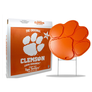 The Original Clemson Lawn Ornament - Clemson Tigers Paw