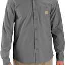 Carhartt Men's 106552 Force Sun Defender Relaxed Fit Lightweight Lon (XX-Large)