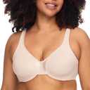 Warner's Womens Signature Support Cushioned Underwire for Support and Comfort Underwire Unlined Full-Coverage Bra 35002a (44D)