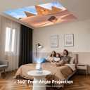 Short Throw Projector 4K, Now with Netflix, Auto Focus, 40W Dolby
1500ANSI Portable Projector with Dual-Mode Stand, HDR10+, AirPlay, Outdoor Movie Projector for Bedroom/Home Theater/Camping