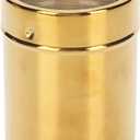 Stainless Steel Powder Shaker, Salt & Pepper Salt Shakers Gold Fine Mesh Powder Sugar Shaker Can be Used to Hold Salt Powdered Sugar