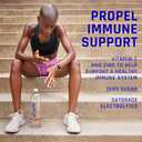 Propel Immune Support with Vitamin C + Zinc, 3 Flavor Variety Pack, 16 Fl Oz (Pack of 12) (EXP 11/16/26)