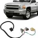 Tail Light Socket Wiring Harness Rear Right Compatible with Chevrolet Silverado Suburban GMC Sierra Yukon Cadillac Escalade 2005-2006