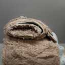 TWINNIS Super Soft Shaggy Rugs Fluffy Carpets, 5x8 Feet, Indoor Modern Plush Area Rugs for Living Room Bedroom Kids Room Nursery Home Decor, Upgrade Anti-Skid Rectangular Fuzzy Rug, Tan White