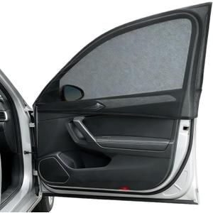 2pcs Car Front Window Screen Mesh, Suitable for Camping, Travel, UV-Protection, Breathable Mesh Car Window Sunshade for SUV Cars
