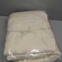 PURE ERA Jersey Knit 4pc Bed Sheet Set 100% T-Shirt Cotton Super Soft Comfy Breathable Fits Mattress Up to 20" Extra Deep Pocket (Solid Creamy White, Queen)