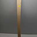 Ivilon Curtain Rods for Windows - Stepped End Cap, 1 inch Diameter, Telescoping Adjustable Curtain Rod, 72 to 144 Inches. Color Black