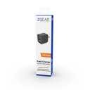ZGear - Dual USB-A Charger - 12 Watts (2.4 Amps) - Black