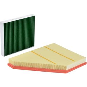 A3212C CF11966 Engine Air Filter and Cabin Air Filter for 2018-2023 Chevy Traverse/ 2019-2024 Chevy Blazer/ 2017-2023 GMC Acadia/ 2018-2024 Buick Enclave/ 2017-2024 Cadillac XT5 XT6