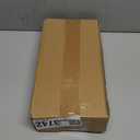 kathson Tortoise Water Dish with Ramp and Basking Platform, Reptile Water Bowl Turtle Soaking Tub Hermit Crab Bathing Pool for Amphibians Habitat Accessories (Brown) (12" L x 5.9" W x 2.36" H, Style 1-Brown)