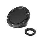 FALVFUN Car Fuel Filler Door Gas Tank Cap, Heavy Duty Vehicle Fuel Filler Tank Door Cover, Automotive Exterior Protection Accessories, Compatible with Wrangler JK 2/4 Door