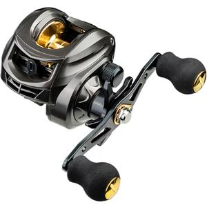 Baitcasting Reel, Fishing Reel, Magnet Braking System, 17.6 LB Max Drag, 7.2:1 and 6.3:1 Gear Ratio (C-Green Left-7.2:1)