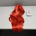 28 inch Fashion Wigs Long Wavy Curly Hair Cosplay Wig (Red)