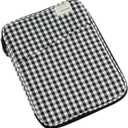 11-13Inch Cute Puffy Laptop Sleeve Fairycore Carrying Laptop Bag Cover Kawaii Tablet Liner Pouch Cottagecore Office Accessories (13inch,Black)