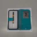 OCASE for iPhone 17 Pro Detachable Wallet Case with Card Holder, 2 in 1 PU Leather Flip Folio with RFID Blocking Stand Wrist Strap Shockproof Phone Cover 6.3 Inch 2025, Blue Green