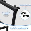 Telescoping RV Bunk Ladder 60-Inches (5 ft) - Heavy Duty Lightweight Premium Aluminum Adjustable Portable Extension Ladder for Bunk Bed RV Camper Travel Trailer Loft Dorm and Home (TLL60BK)