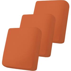 Smiry Printed Couch Cushion Covers, Stretch Soft Couch Covers for Sofa, Washable Non-Slip Sofa Slipcover Furniture Protector for Indoor and Outdoor (3 Pack, Rust)