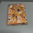 ANGELGGH Matching Family Christmas Onesie Pajamas, Cute Vacation Print One Piece PJs, Hooded Holiday Loungewear with Pockets (Women, XL, Yellow Ho) (XL)