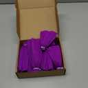 Letjolt Artificial Paper Flowers Decorations for Wall 3D Artificial Flowers for Wedding Backdrop Home Decor Baby Shower Bridal Shower(Purple Set 6)