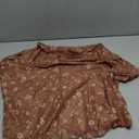 Mesh Long Sleeve Tops for Women Floral Lace Undershirt Sheer Top Mock Neck Fitted Blouse Sexy Going Out Outfits Party  Floral Brown White XL