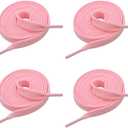 5 x VSUDO 2 Pairs 5/16" Fine Weave Flat Shoe Lace Shoestring for Running Athletic Sneaker
