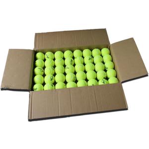 Magicorange Tennis Balls, 120 Pack Bulk Tennis Balls Pressureless Tennis Ball, Pet Dog Playing Balls, Good for Beginner Training Ball (Yellow)