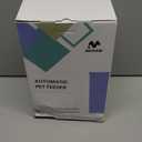 IMIPAW Automatic Cat Feeders, 3L Timed Cat Dry Food Dispenser with Desiccant Bags, Dual Power Supply, Programmable Portion Size, 6 Meals, 20 Portions Per Day, Auto Pet Feeder for Cats and Small Dogs (White)