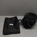 uxcell Motorcycle Cover Waterproof Half Cover Outdoor Motorbike Rain Cover Protector for Harley Dyna FXD FXDF Low Rider Super Wide Glide Fits 96" Black