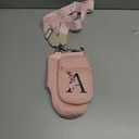 LOKASS Personalized Water Bottle Holder with Strap for Stanley Cup Accessories 40 oz, Initial for Stanley Cup Holder Carrier Bag with Phone Pocket, Stylish Tumbler Accessories Gifts for Women (Pink)