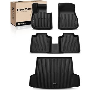 YHTAUTO Floor Mats & Cargo Mat Fit 2023-2025 BMW X1 U11, TPE All Weather Car Mats Waterproof Anti-Slip Odorless Floor Liner, Interior Car Accessories