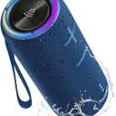 TAZATA IPX7 Waterproof Bluetooth Speaker - 30W HD Sound, 8H Playtime, TWS Pairing, BT5.3, Portable for Pool/Beach/Shower,Birthday Gift, Valentines Day Gifts