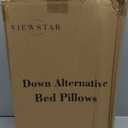 viewstar Bed Pillows King Size Set of 2, Hotel Quality, Down Alternative Big Pillow for Back, Stomach or Side Sleepers, Firm