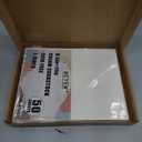 50 Sheets 130lb Cream Cardstock, 8.5" x 11", Extra Heavy Duty Off-White Paper for Card Base DIY Craft Card Making, 130LB Cover 350 GSM