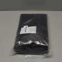 NICETOWN Black Blackout Curtain Blinds - Solid Thermal Insulated Window Treatment Blackout Drapes/Draperies for Bedroom (2 Panels, 42 inches Wide by 63 inches Long, Black)