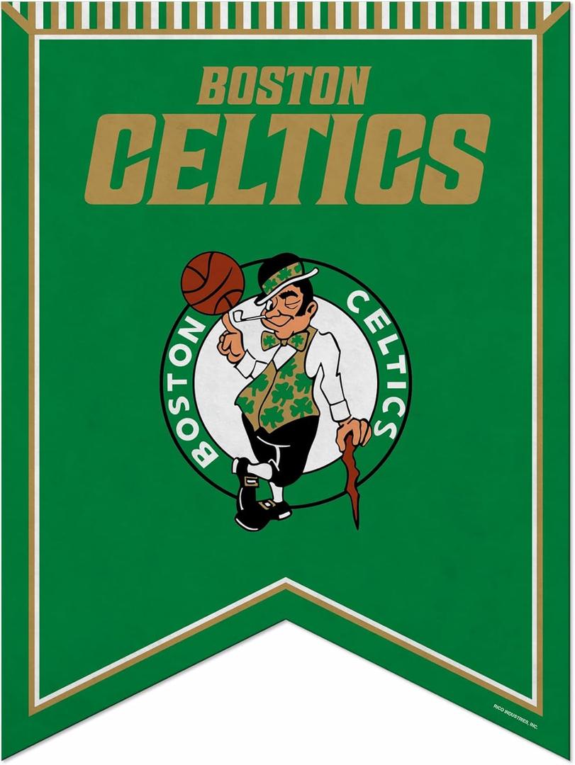 Rico Industries NBA Basketball 18" X 24" Rafter Felt Pennant